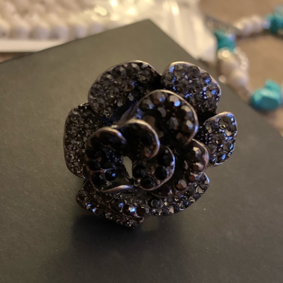Vintage Rosé stretchable ring. - Picture 3 of 3
